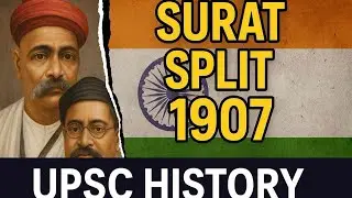 &ldquo;Surat Split 1907 & Morley-Minto Reforms 1909 | UPSC History Made Simple&rdquo;