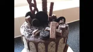 OREO DRIP CAKE!