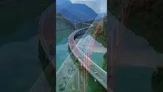 Beautiful bridge attack by missile😱#foryou