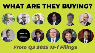 What The World's Best Investors Are Buying & Selling NOW (Q3 2025 13F Analysis)