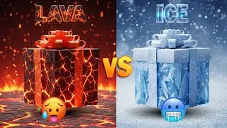 😱 Choose Your Gift! 🔥 LAVA vs ICE ❄️ The Ultimate 2 Box Challenge ✨
