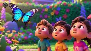 Butterflies Wings Spread 🦋✨ | Fun Kids Learning & Nature Adventure | Preschool Video