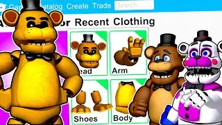 Making GOLDEN FREDDY a Roblox Account
