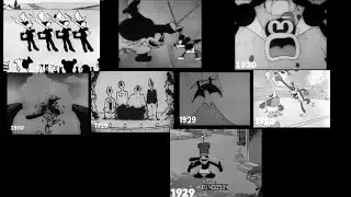 One Second Of Every Major Golden Age Studio played at the same time (1928-1969)