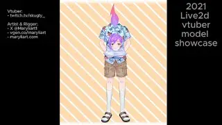 2021 【Live2D Vtuber Model Showcase】 -  Skugly