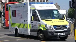 *TWO TONES* CATS Childrens Intensive Care Ambulance St John Ambulance Responding