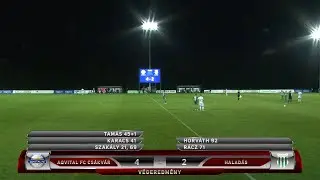 Merkantil Bank NBII 2023/2024, 2. forduló: Aqvital FC Csákvár - Haladás 4-2