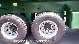 cimc 4 axles dump trailer