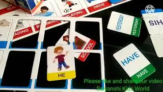 Sentence Making Kit For Kids| Sentence Builder| How to teach sentence making