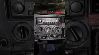 Waking up an old car stereo after standing for years. #barnfind #oldcar #radio #stereo #fix #Saab