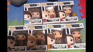 Funko Pop Figures complete Friends tv show set with chase Monica figure