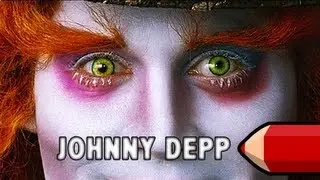 Johnny Depp (Speed Drawing) by Redmatita