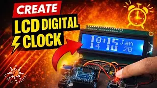 How to Make LCD 1602 Digital Clock | Arduino Project