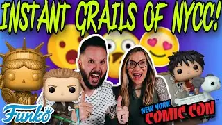 INSTANT GRAILS OF NYCC 2022 | FUNKO POP | FUNKO SODA | 3 LITER FUNKO SODA | TOP 3 NYCC FIGURES!