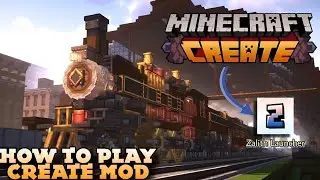 how to play create mod in zalith launcher🔥 | #minecraft #createmod 