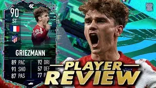 90 ОБЗОР ИГРОКА ВО ВСЛЕДСТВИЕ ГРИЗМАННА! ВО ВСЛЕДСТВИЕ ГРИЗМАННА SBC &mdash; FIFA 22 ULTIMATE TEAM