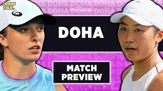 Swiatek vs Tjen | WTA Doha 2026 | Tennis Talk Preview