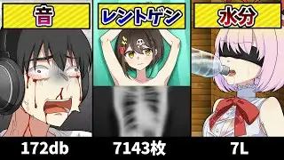 身近にある物の致死量ランキング【アニメ】【漫画動画】