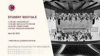 Student Recitals