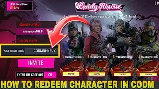 *NEW* How To Get FREE Character in CODM Candy Rescue Event | How To Redeem Candy Rescue CODE in CODM