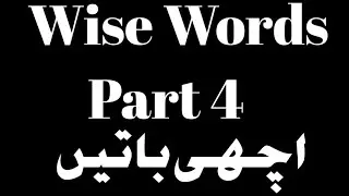 Wise words | Good Sayings | life lessons | Motivations | Wisdom | اچھی باتیں | حکمت | دانائی | 