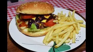 Como hacer Hamburguesas a Mi Estilo (Paso a Paso)
