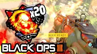 BLACK OPS 3 BETA - 20 KILL STREAK! (Sheiva Gameplay)