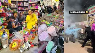 Buying Biggest Holi Stash 2024 - Cheapest Holi stash 🤯