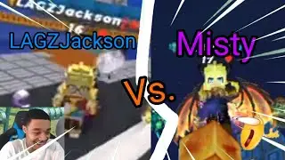 LAGZJackson Vs. @MistyXD_BG Bedwars 1v1!!! | #blockmango
