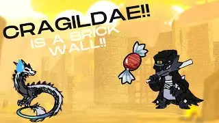 Cragildae is a LITERAL brick wall! (doodle world pvp)