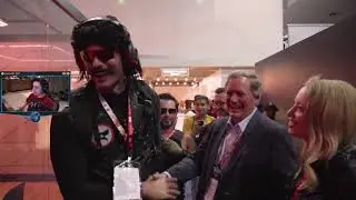 Shroud Reacts To DrDisrespect IRL stream At E3