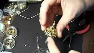 How to Make a Real Working Miniature Chandelier Light for Dollhouse. EASY! garden-of-imagination.com