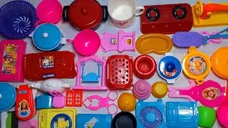 5Minutes Satisfying With Unboxing Hello Kitty Kitchen Set, Cutee Tiny Mini ASMR 