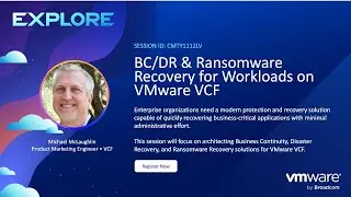CMTY1112LV  - BC/DR & Ransomware Recovery for Workloads on VMware VCF