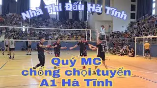 Bổ Sung Đức Hạnh tuyển Seagame 2019 cùng Văn Thành chủ công số 1 Hà Tĩnh  gặp team Quý MC . Set 3