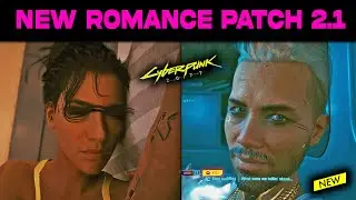 Cyberpunk 2077 NEW ROMANCE After Update 2.1 | Hangouts With Romantic Interests - How to Invite Them!