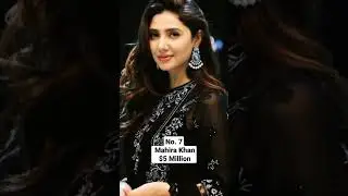 Top 10 Richest Celebrities Of Pakistan | Shobies | #shorts #richest #celebrity
