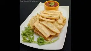 Gebratene Kochbananen | Wie man knusprige Kochbananen macht | Afrikanisches Kochbananenrezept