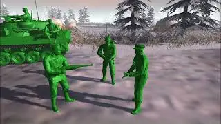 Men of War Army Men : Plastopian Wars Campaigns Situation Story !