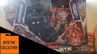 Transformers Reactivate Optimus & Soundwave | Into the Collection
