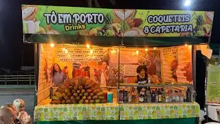 BARRACA DE DRINKS NA PASSARELA DA CULTURA T&Ocirc; EM PORTO DRINKS 🍹