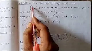 Isoperimetric Problem in Calculus of variation | CSIR NET /GATE/M.sc Mathematics |