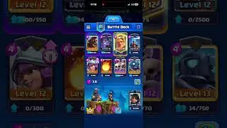 Rate my new deck again thanks TYL3RJR #clashroyale #clips
