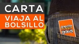 Carta viaja al bolsillo - INCREIBLE truco de magia REVELADO