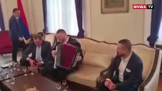 Dodik ispunio obećanje i doveo harmonikaša u Predsjedništvo BiH