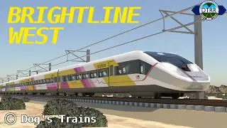 Brightline West Animation