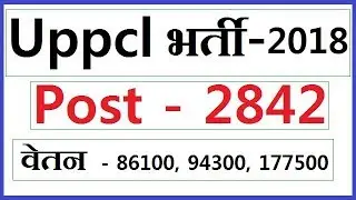 Uppcl AO, AA, TG vacancy 2018