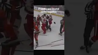 We almost got a goalie fight!