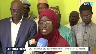 UIDT : Le club Eau et environnement  cl&ocirc;ture  ses 72 heures.