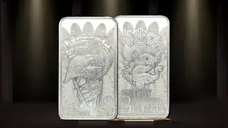 Silver 5 oz Unity & Liberty Bar| BOLD Precious Metals